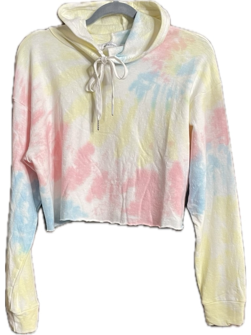 Olivaceous Tie Dye Cropped Hoodie NWT | One of a Kind | Size L